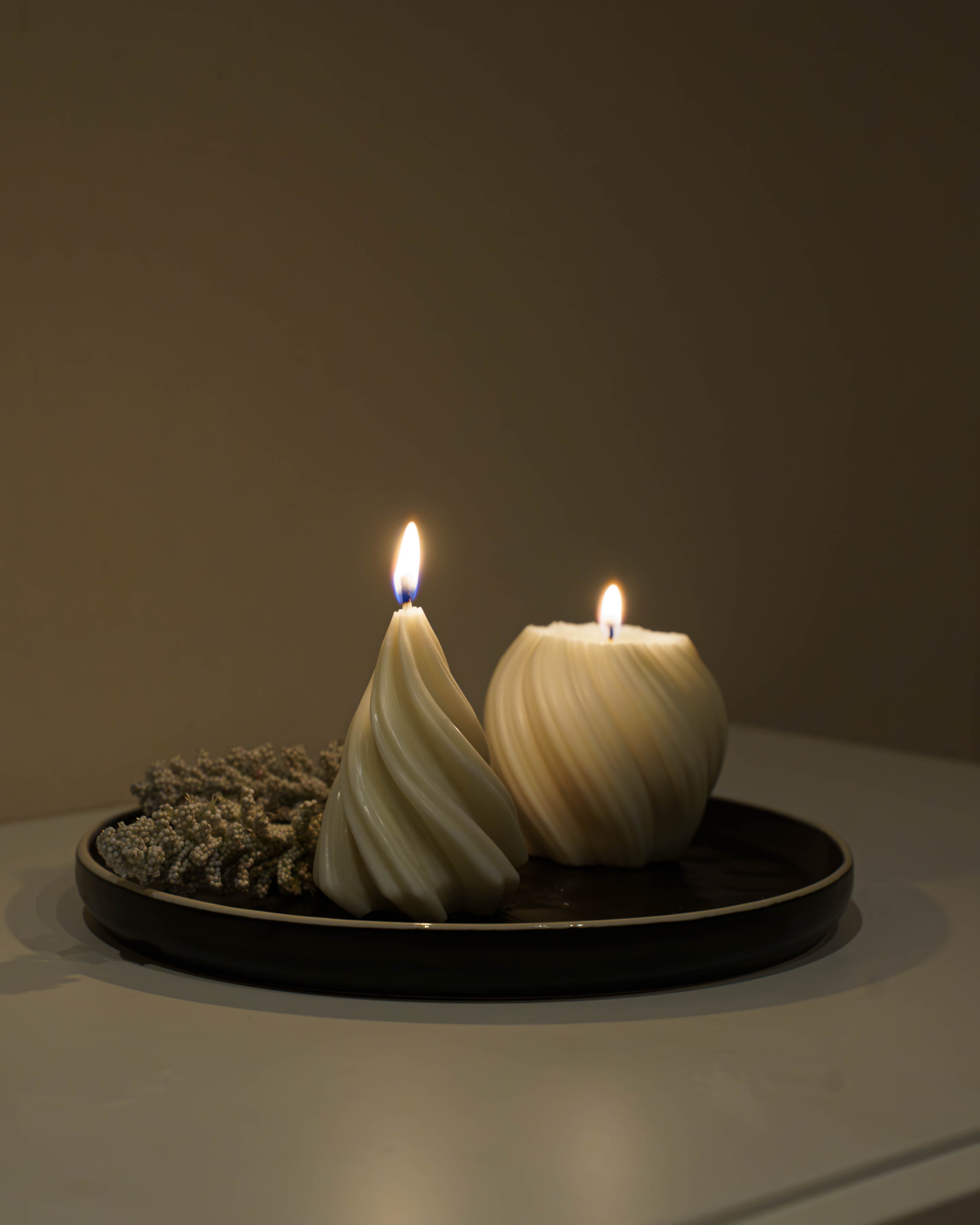 Christmas candle set